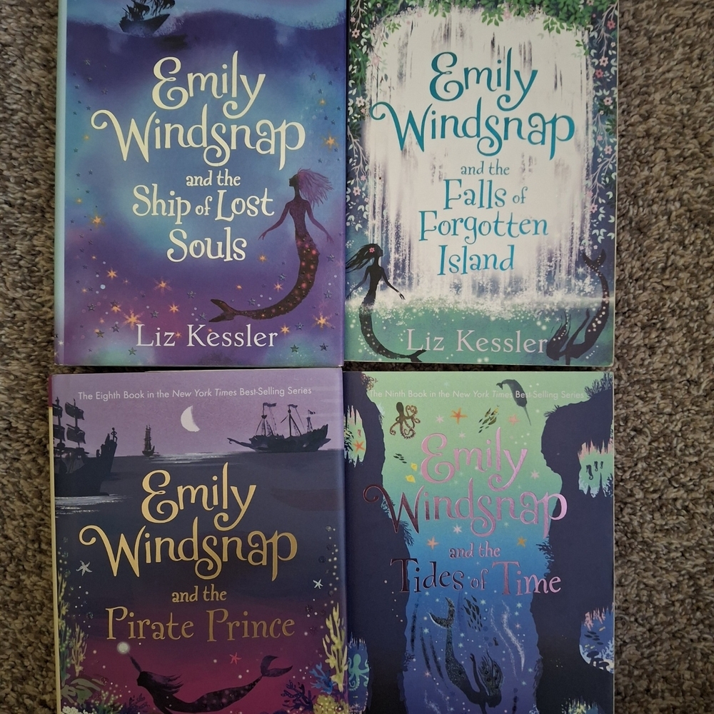 Emily Windsnap Book Set by Liz Kessler - Multicolor